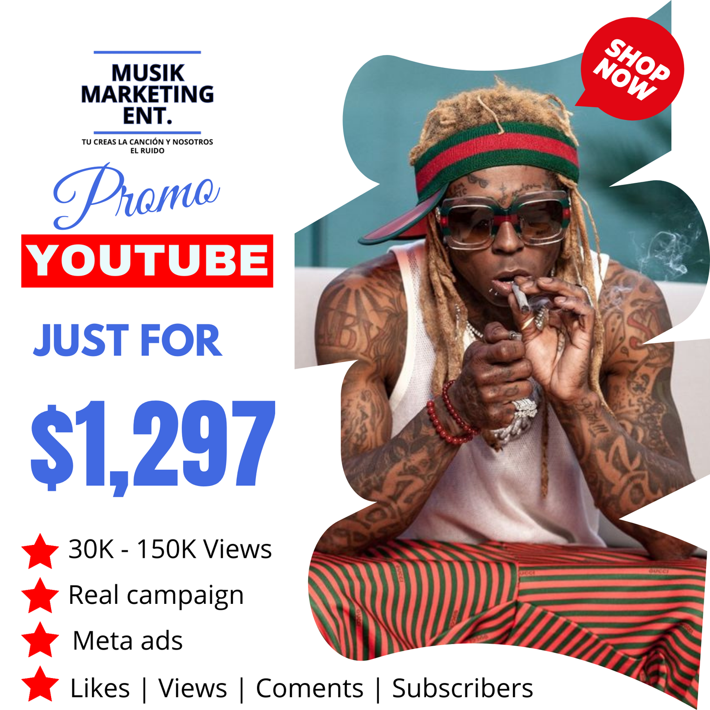 Emerald YouTube [30K-150K views] ($1,297)